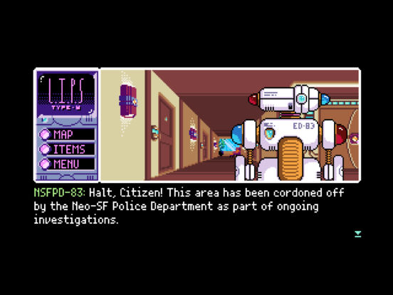 Скриншот из игры 2064: Read Only Memories - 75