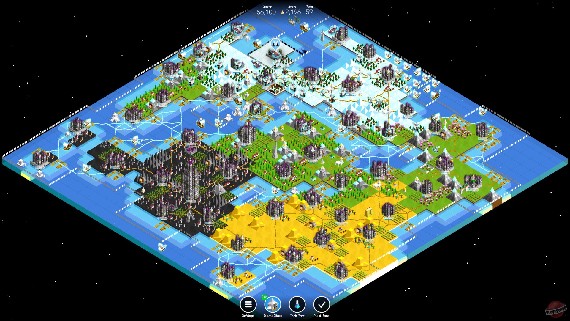 Скриншот из игры The Battle of Polytopia - 19