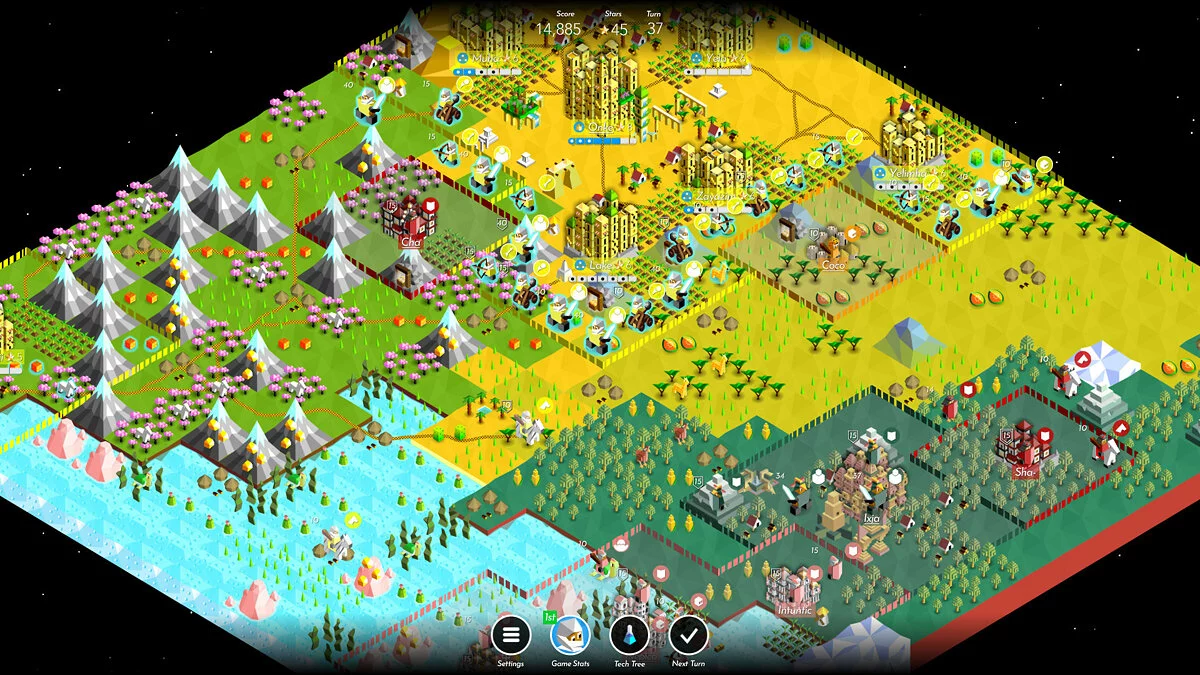 Скриншот из игры The Battle of Polytopia - 41