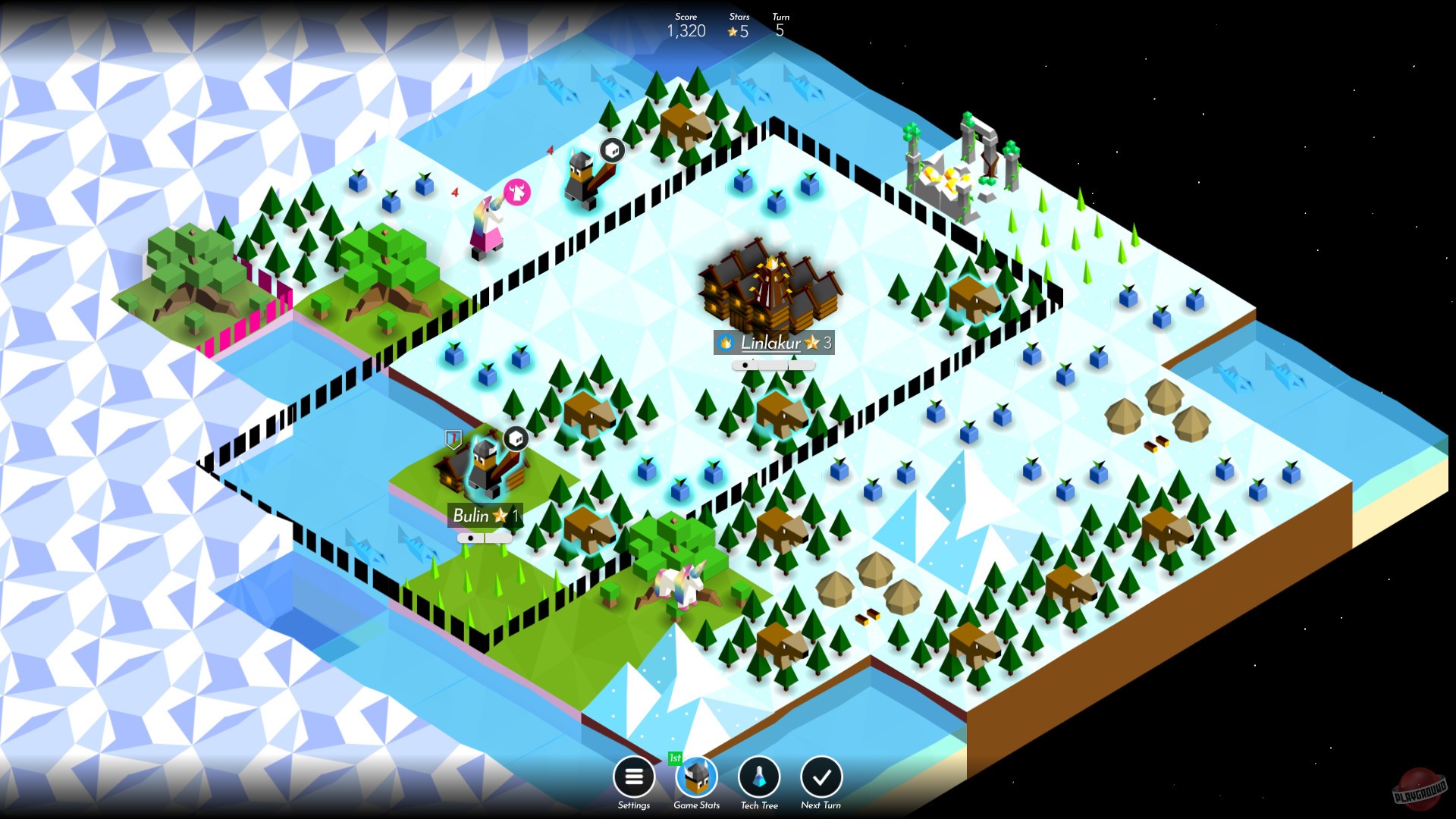 Скриншот из игры The Battle of Polytopia - 50