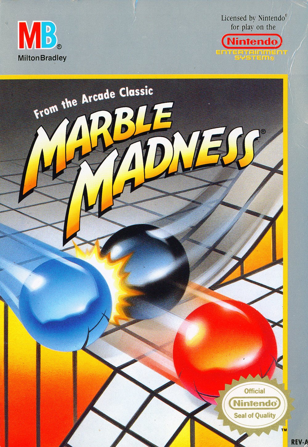 Обложка игры Marble Madness