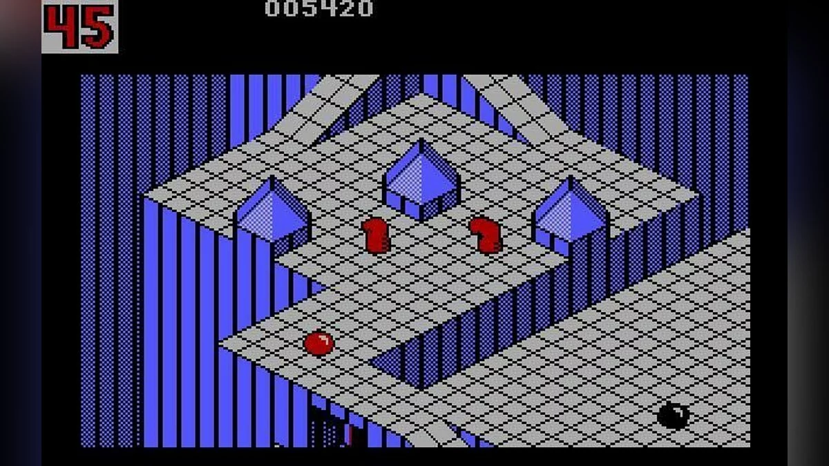 Скриншот из игры Marble Madness - 3