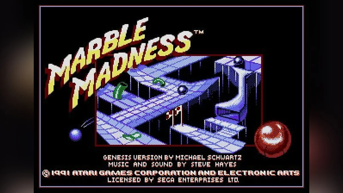 Скриншот из игры Marble Madness - 10