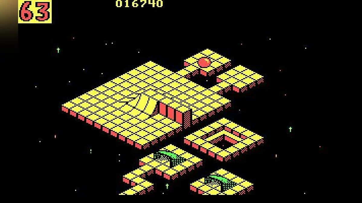 Скриншот из игры Marble Madness - 12