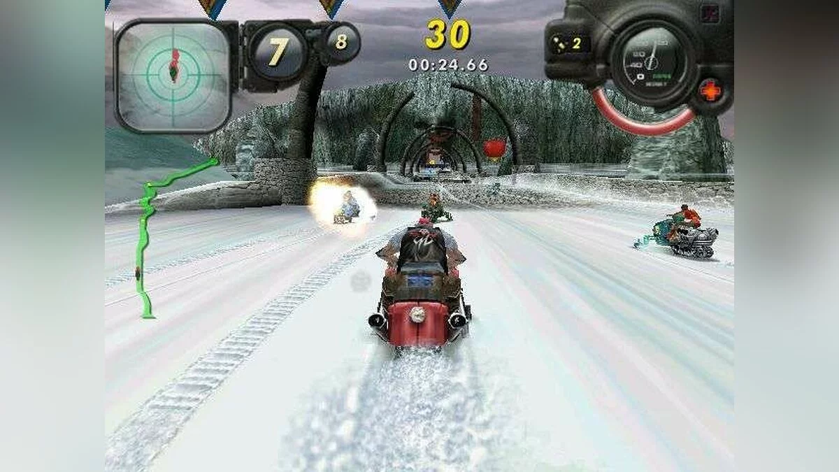 Скриншот из игры Arctic Thunder - 2