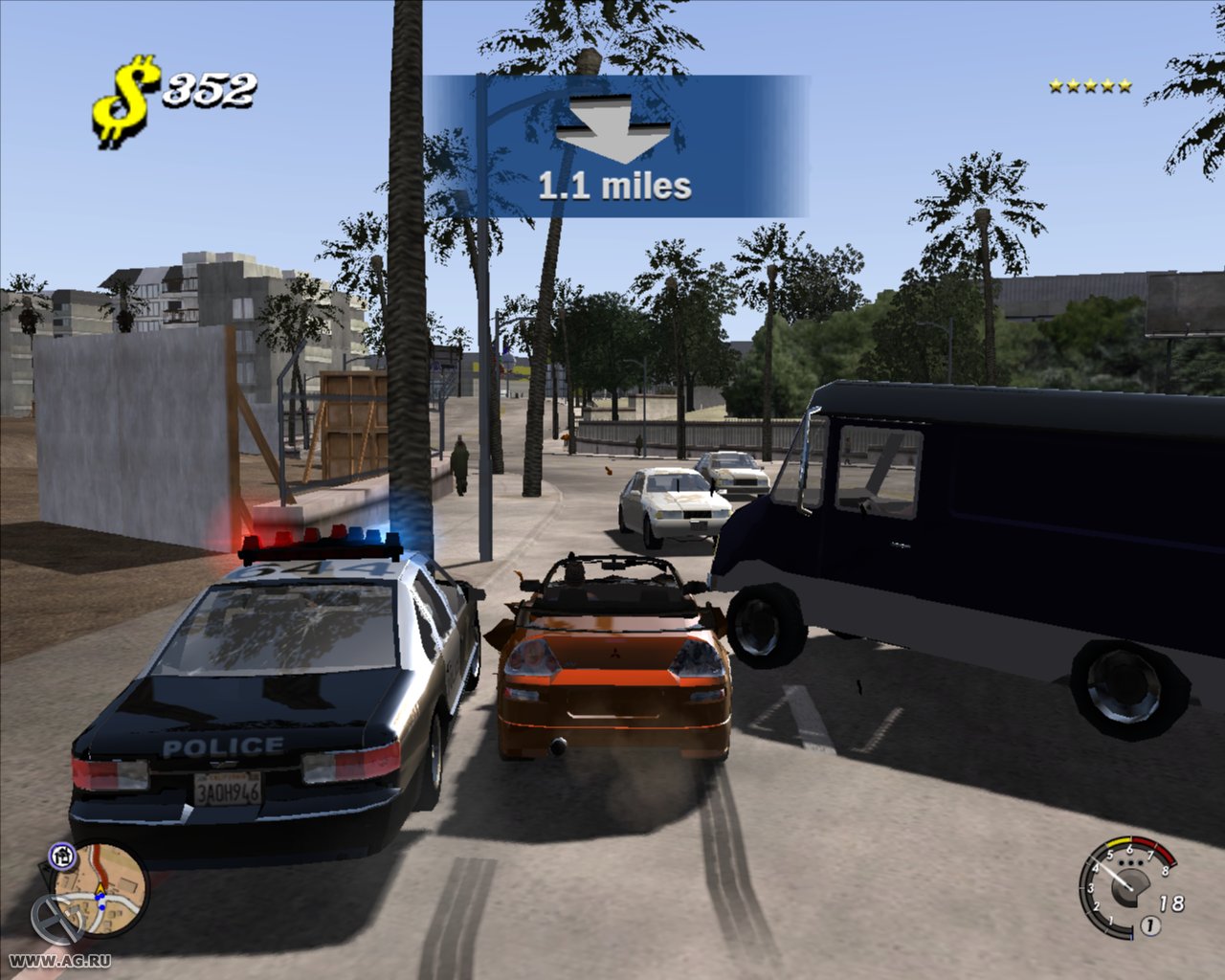 Скриншот из игры L.A. Rush - 107