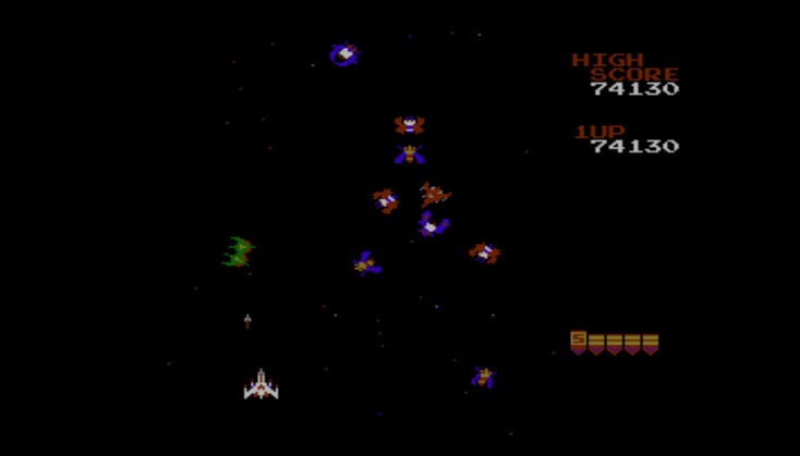 Скриншот из игры Galaga - 6