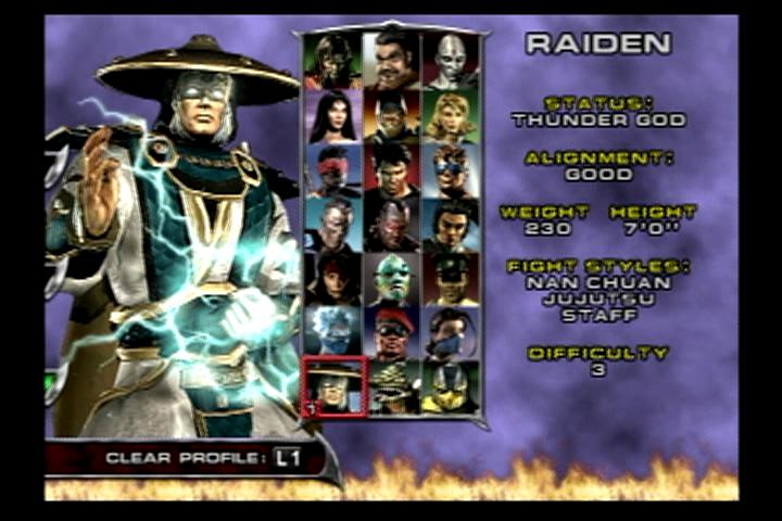 Скриншот из игры Mortal Kombat: Deadly Alliance - 11