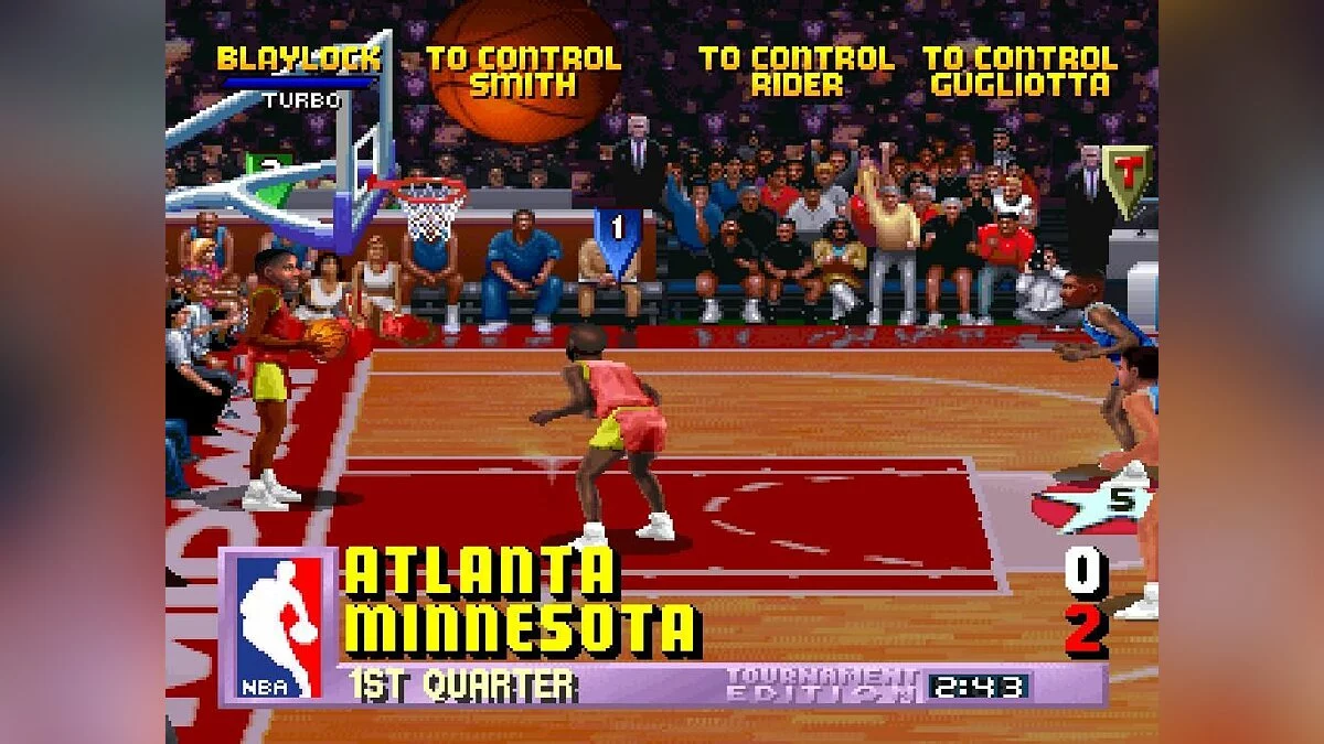 Скриншот из игры NBA Jam Tournament Edition - 3