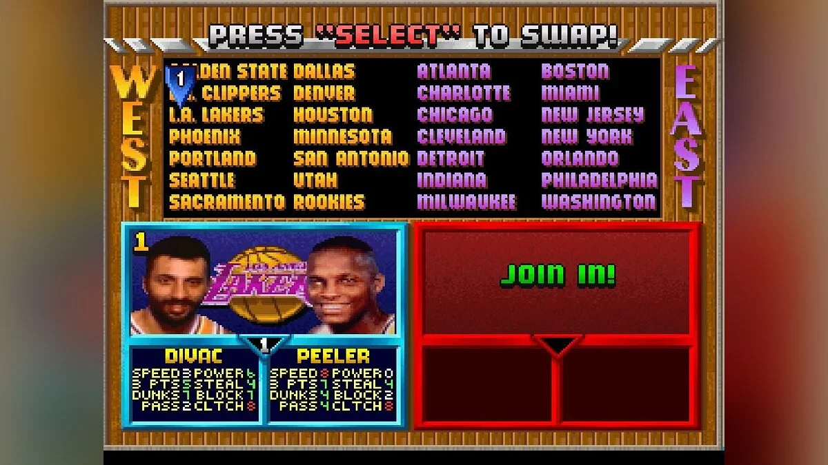 Скриншот из игры NBA Jam Tournament Edition - 6