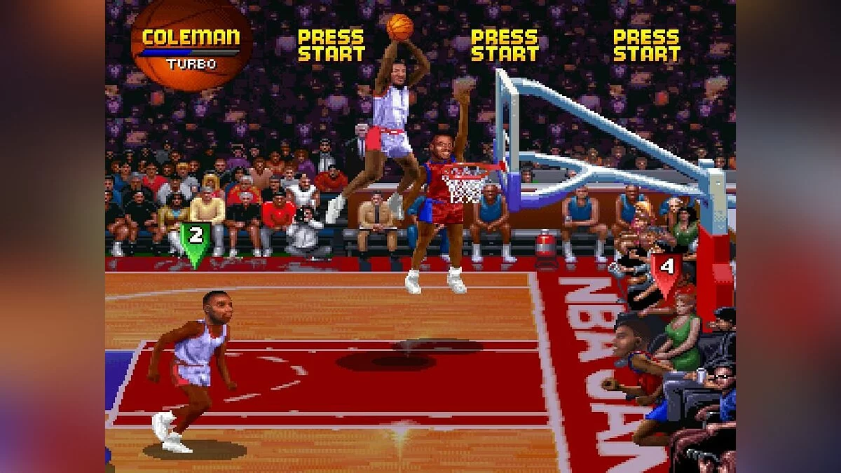Скриншот из игры NBA Jam Tournament Edition - 4