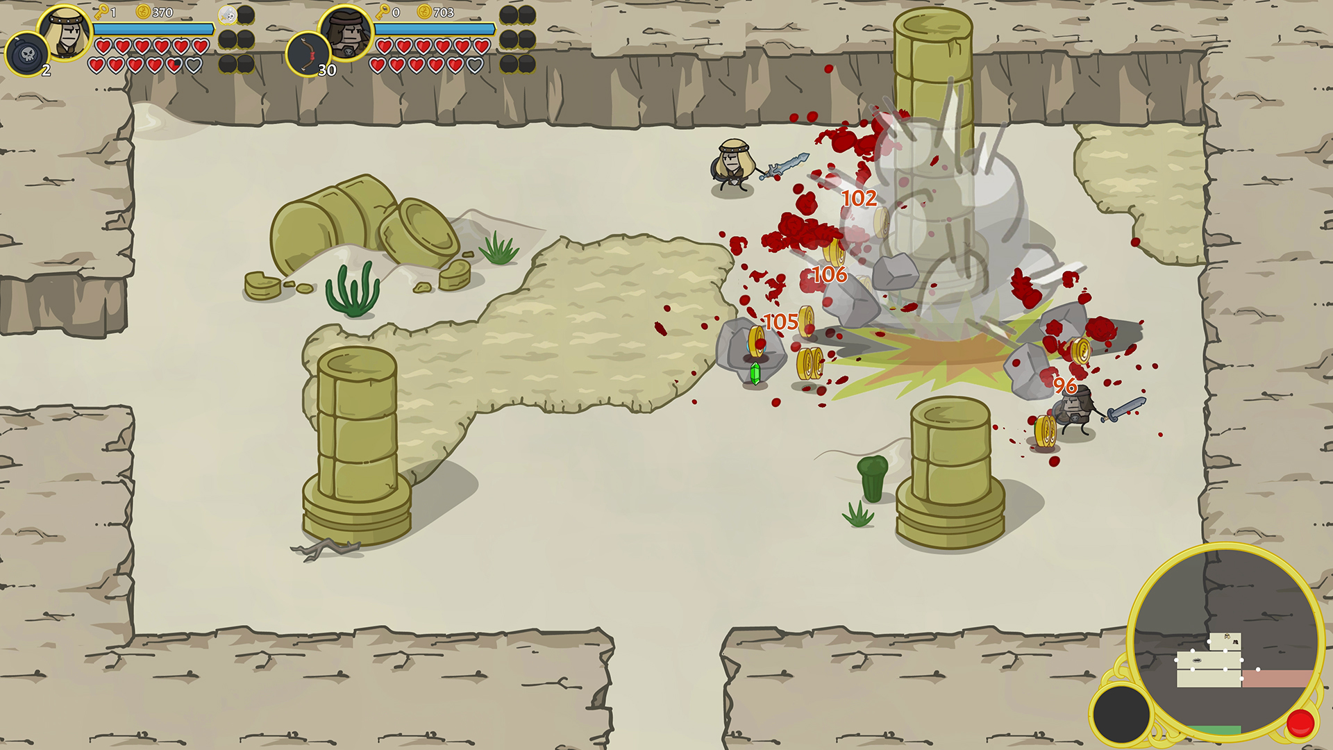 Скриншот из игры Conan Chop Chop - 4