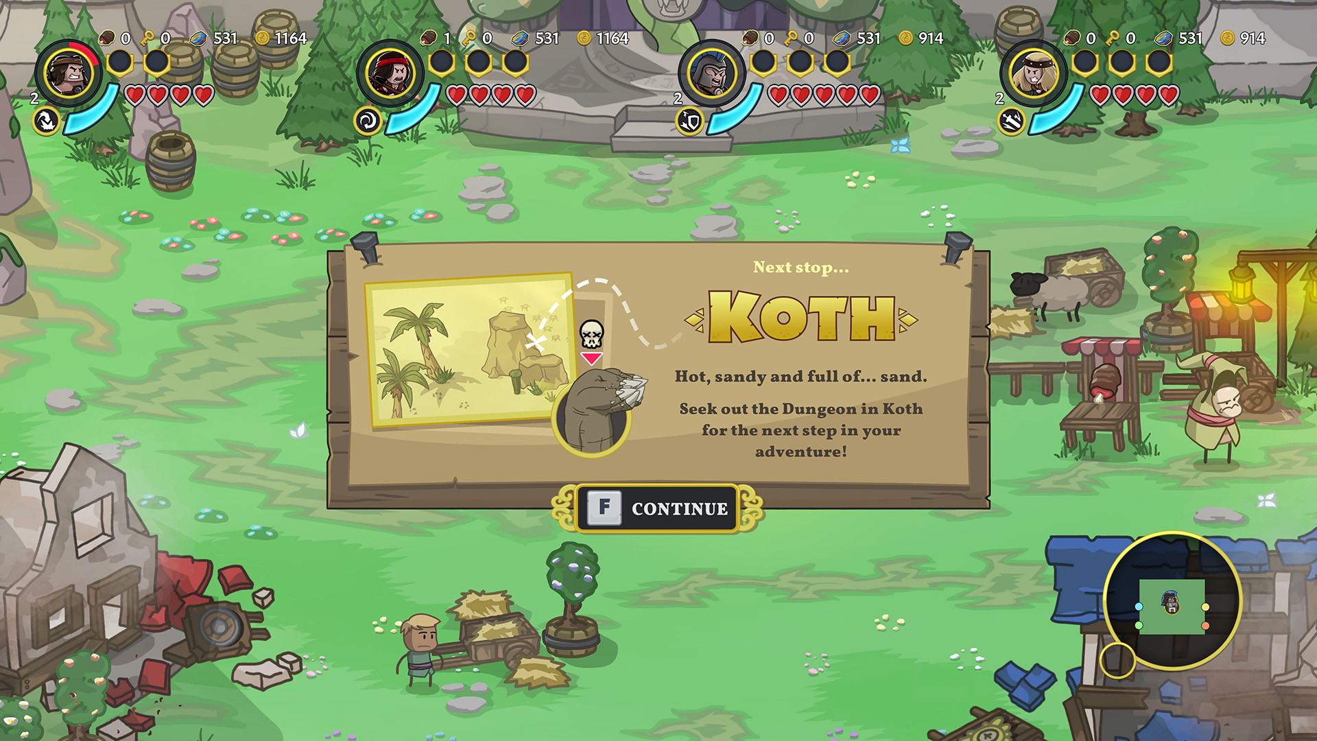 Скриншот из игры Conan Chop Chop - 21