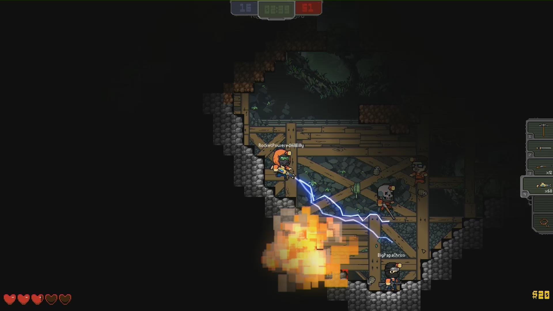 Скриншот из игры Miner Meltdown - 2