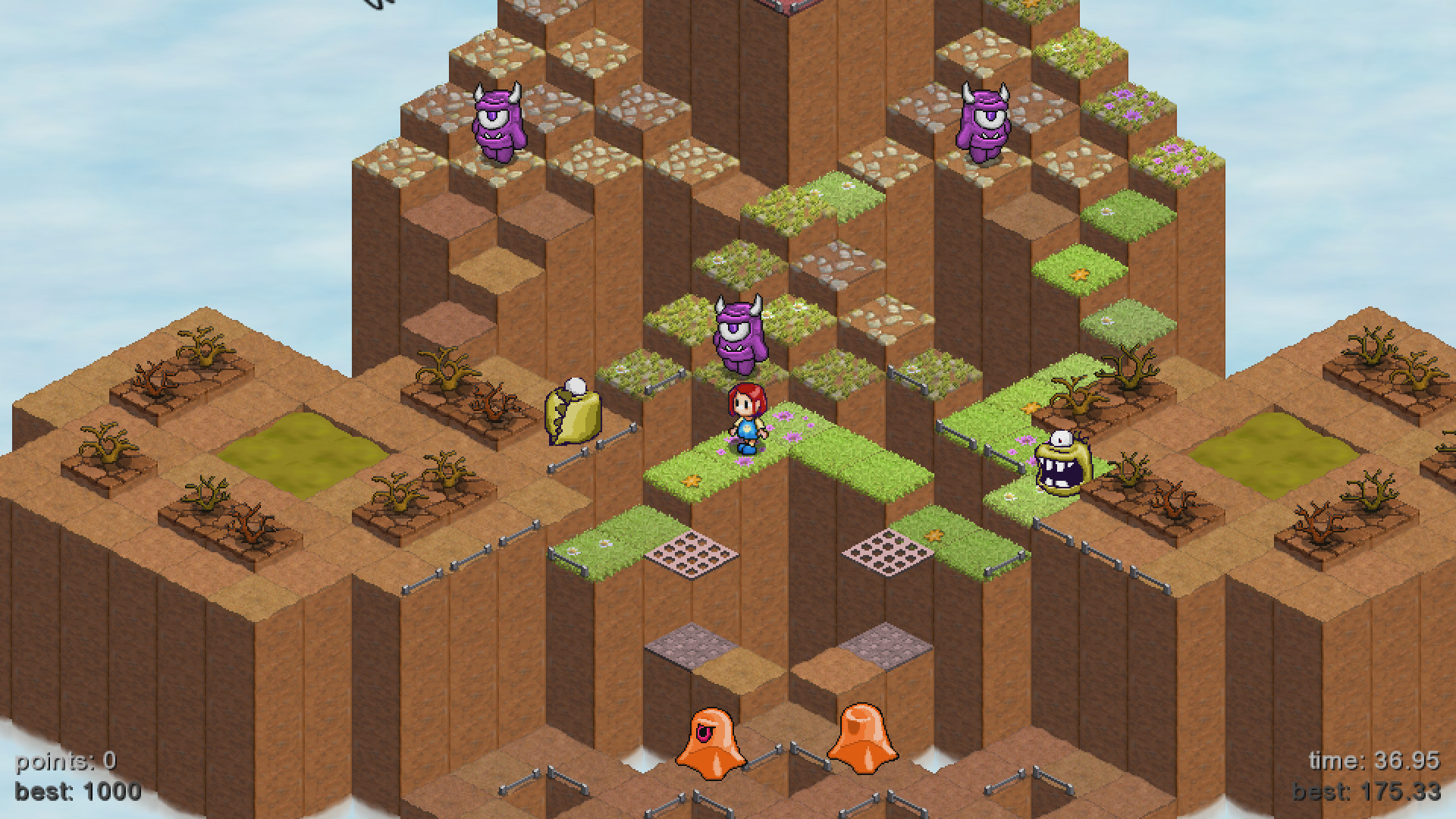 Скриншот из игры Skyling: Garden Defense - 58