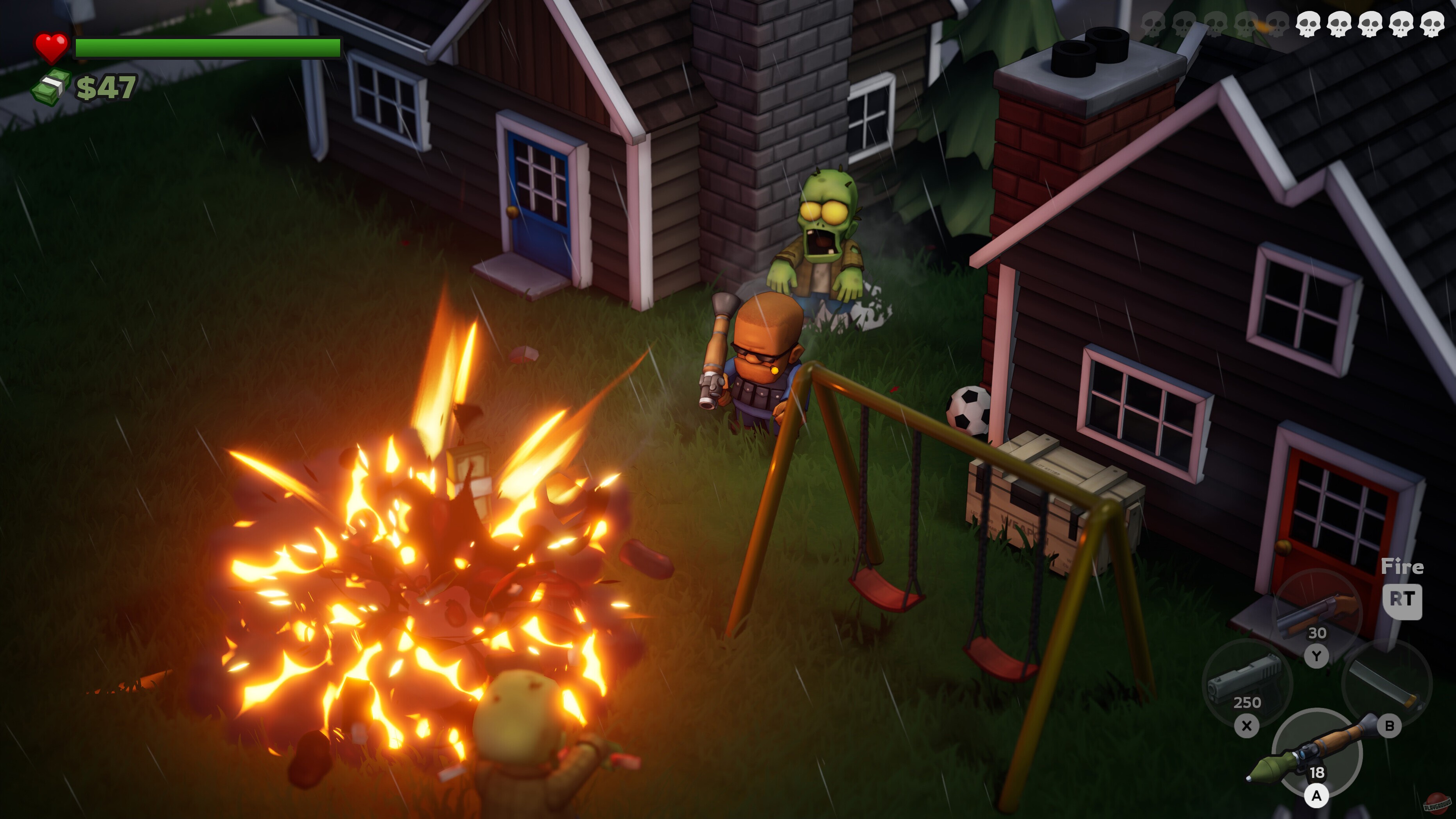 Скриншот из игры Zombieville USA 3D - 2