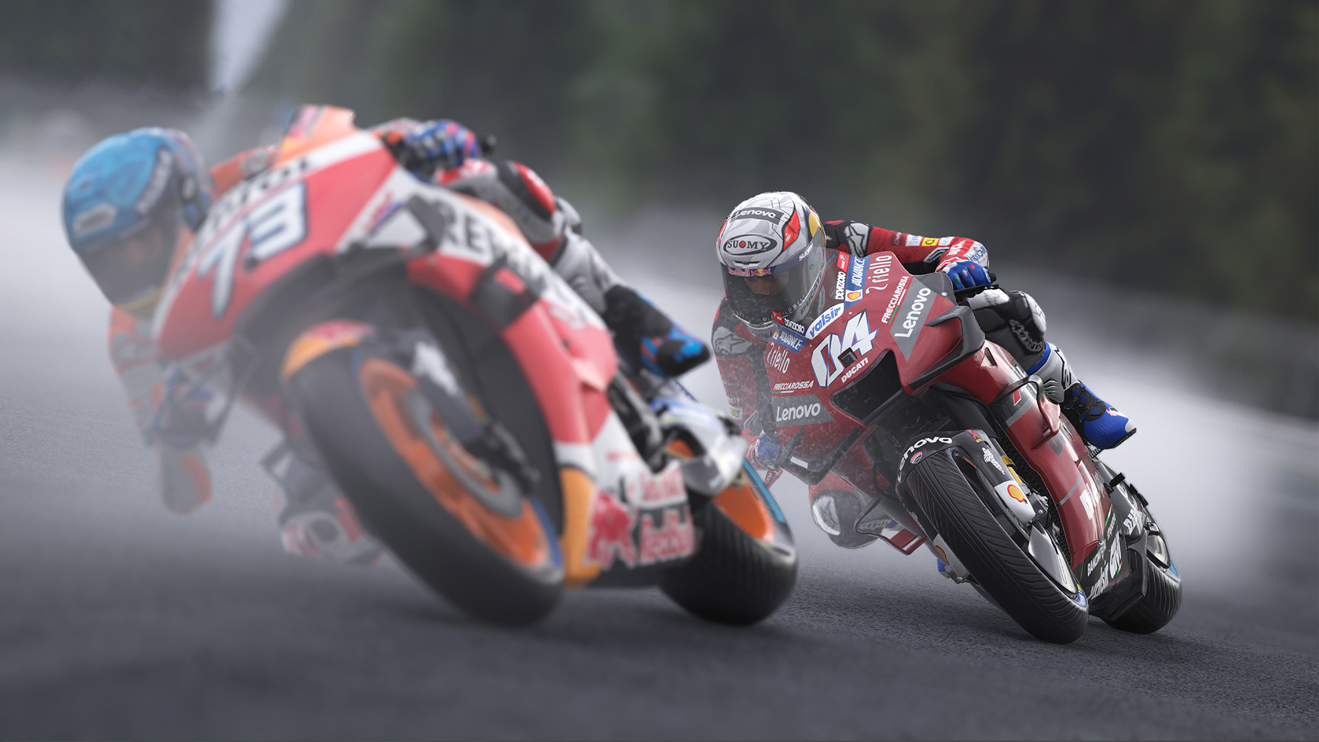 Скриншот из игры MotoGP 20 - 22