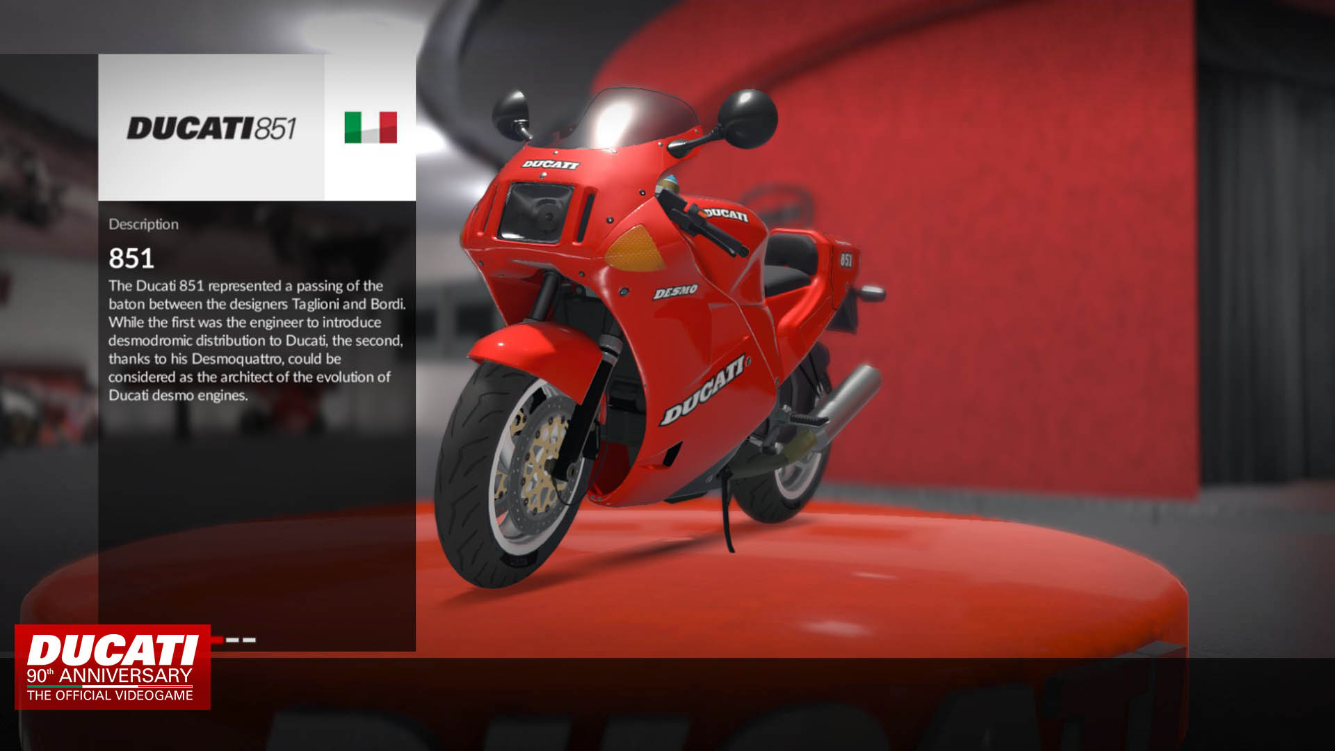 Скриншот из игры DUCATI - 90th Anniversary - 50