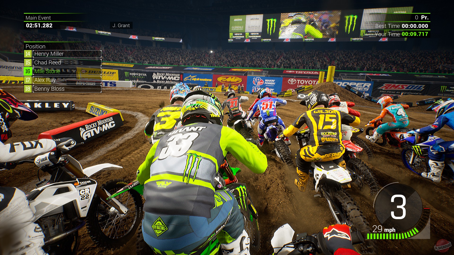 Скриншот из игры Monster Energy Supercross 2 - 14