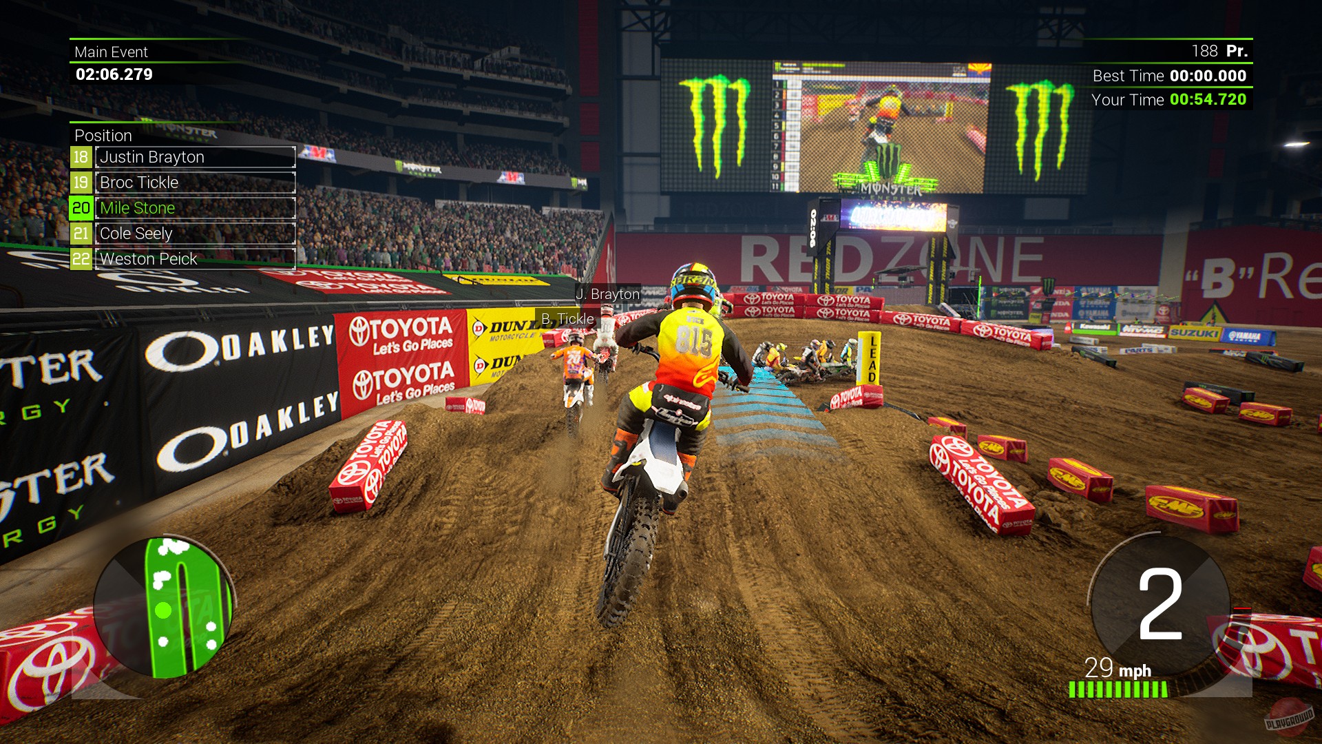 Скриншот из игры Monster Energy Supercross 2 - 6