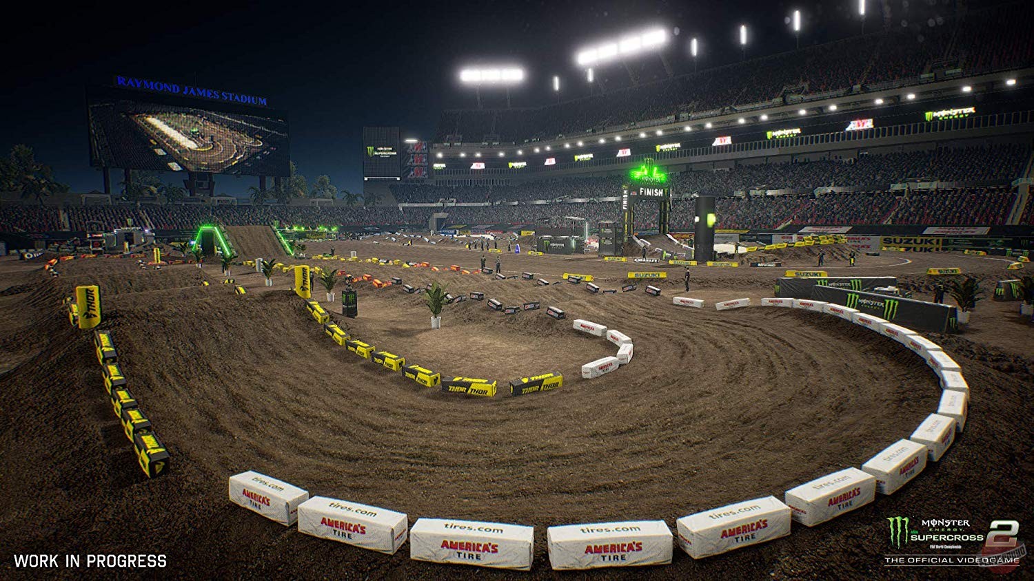 Скриншот из игры Monster Energy Supercross 2 - 8