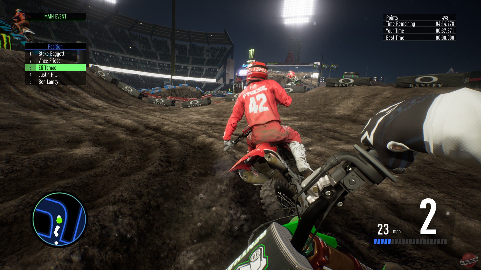 Скриншот из игры Monster Energy Supercross 3 - 23