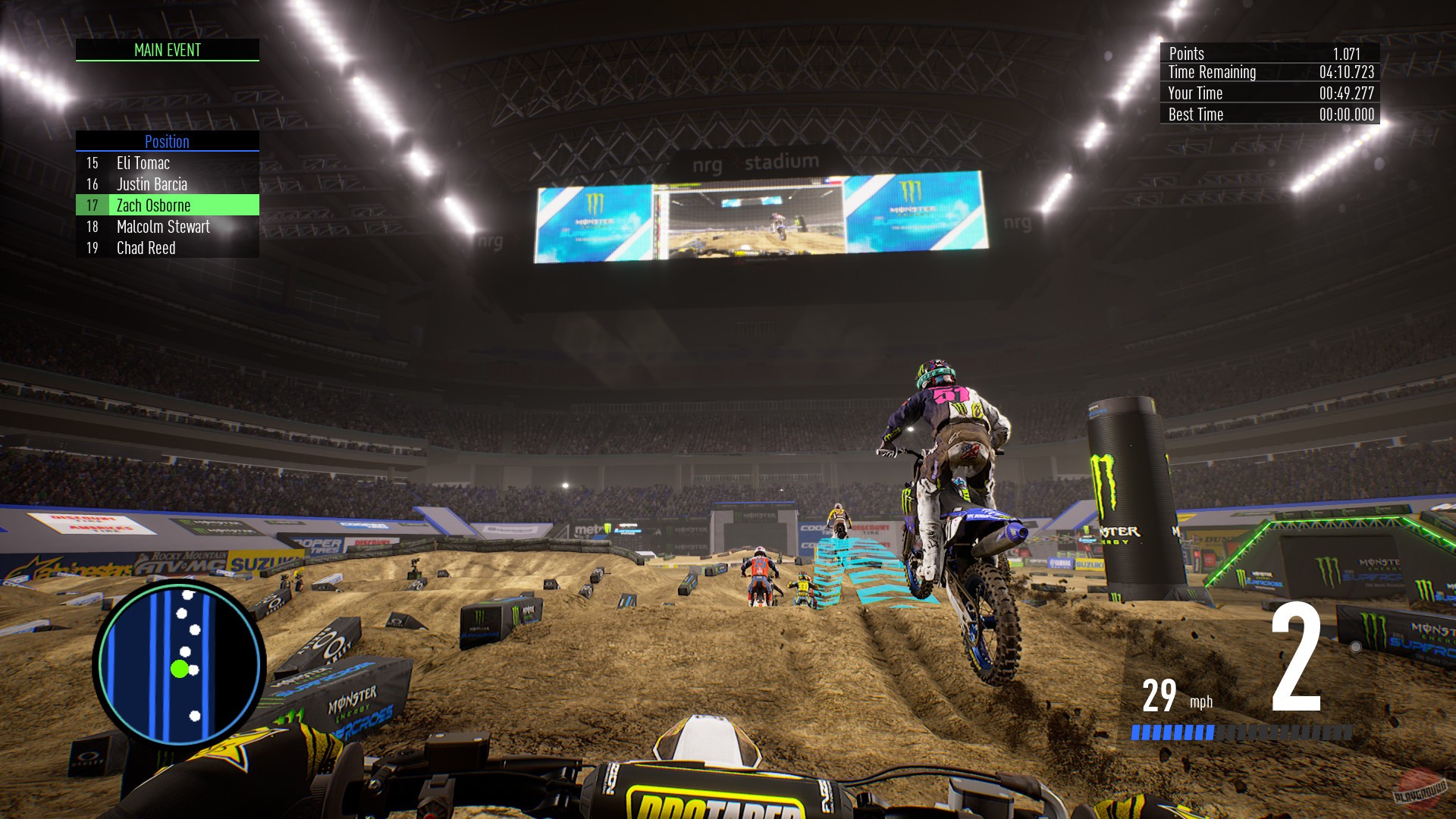 Скриншот из игры Monster Energy Supercross 3 - 1