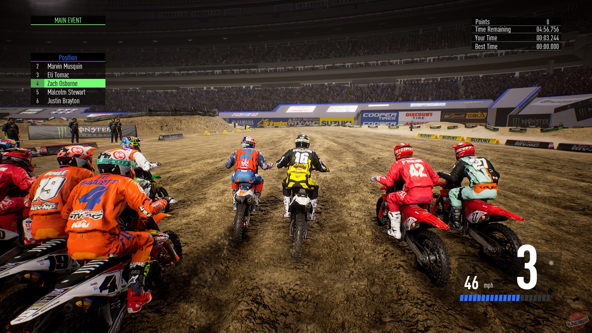 Скриншот из игры Monster Energy Supercross 3 - 11