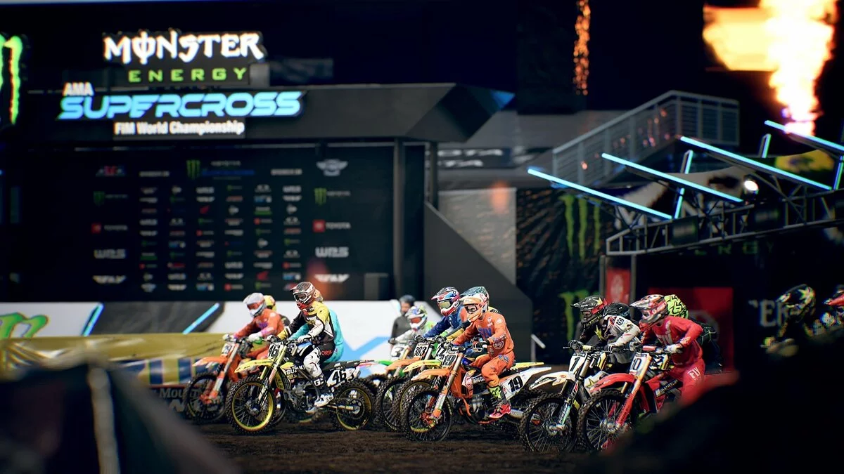 Скриншот из игры Monster Energy Supercross 3 - 5
