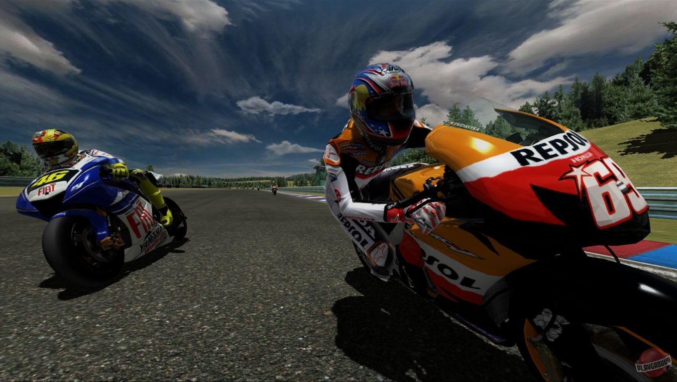 Скриншот из игры MotoGP '08 - 33