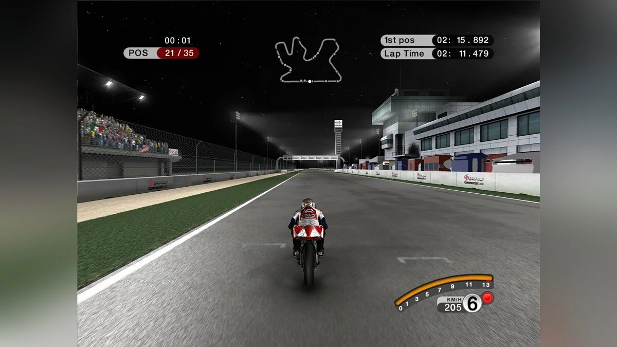 Скриншот из игры MotoGP '08 - 12