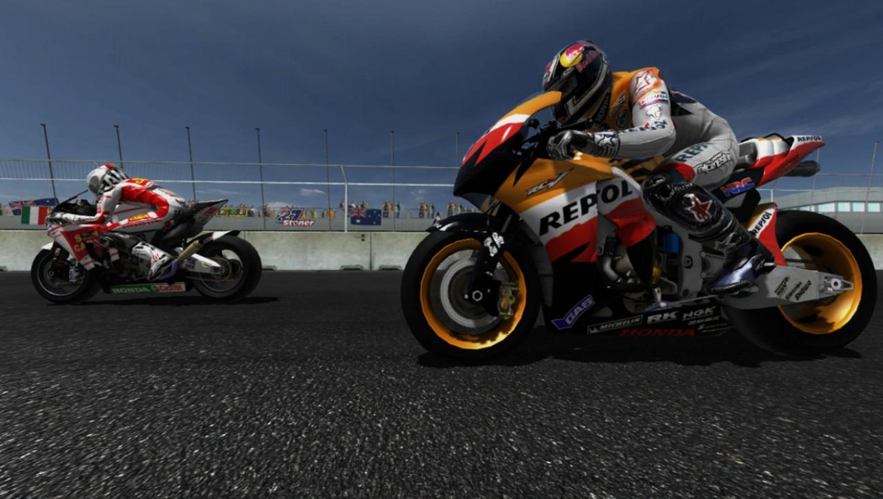 Скриншот из игры MotoGP '08 - 10