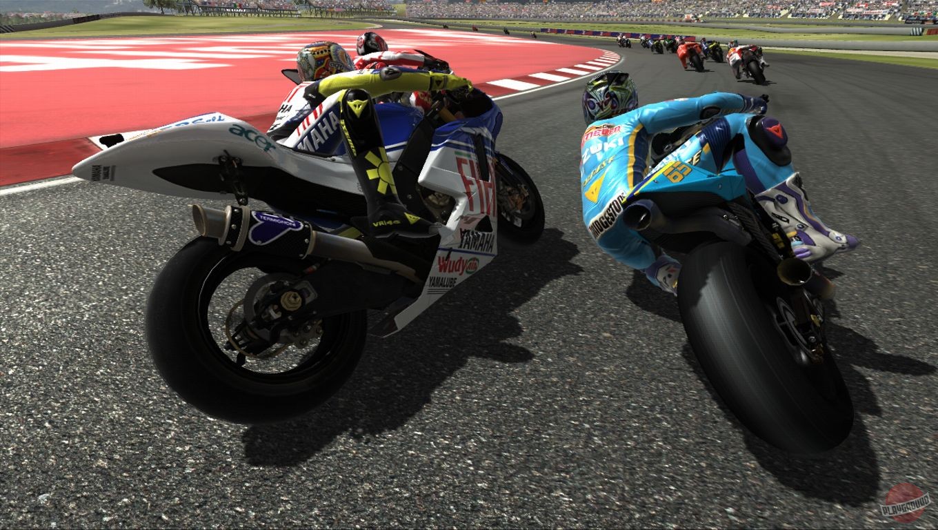 Скриншот из игры MotoGP '08 - 3