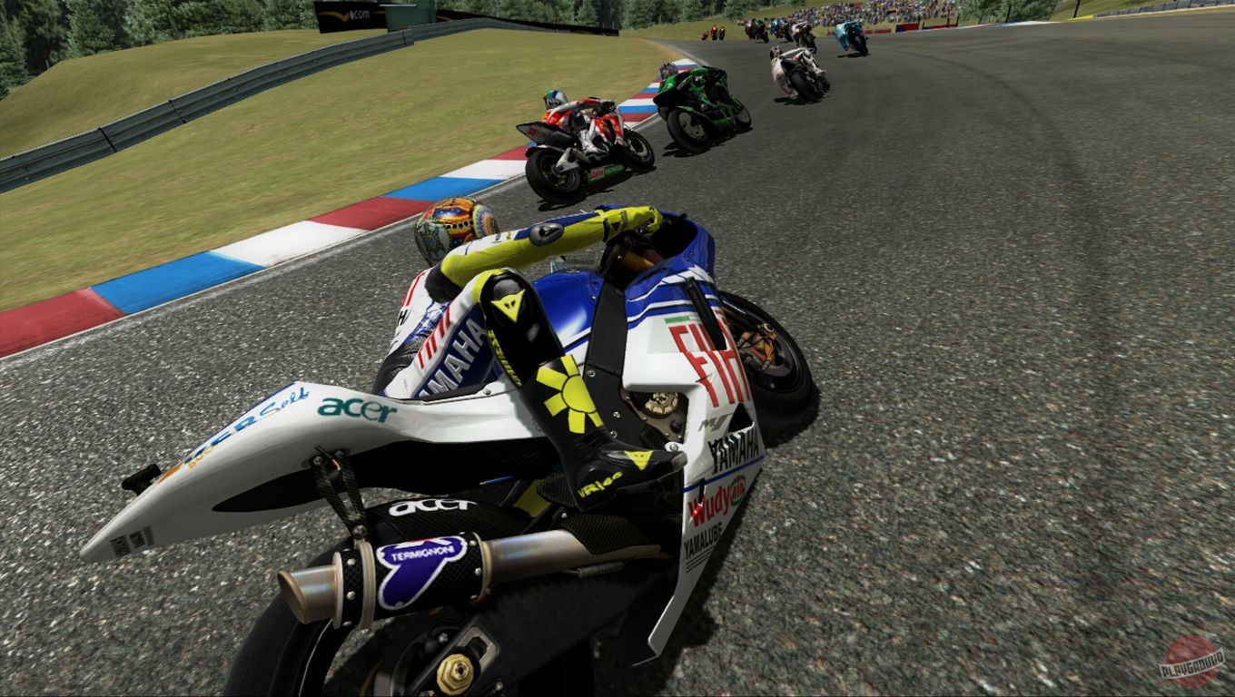Скриншот из игры MotoGP '08 - 11