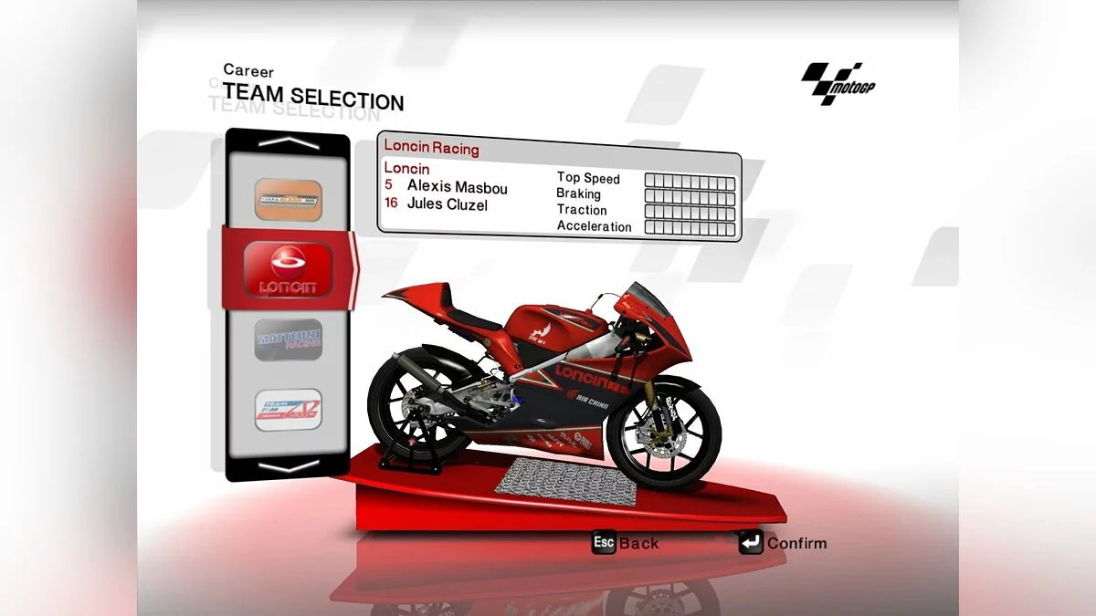 Скриншот из игры MotoGP '08 - 28