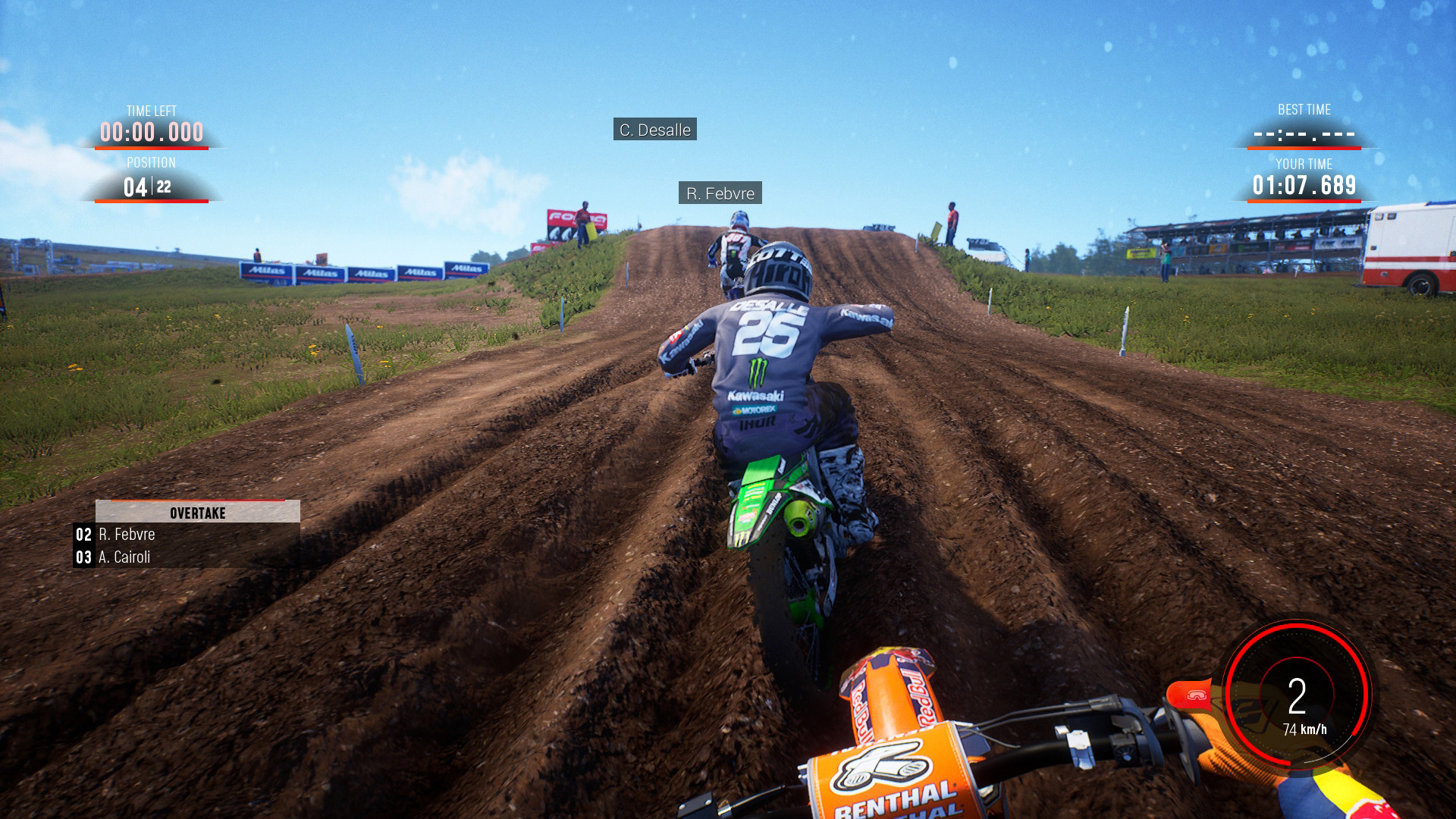 Скриншот из игры MXGP 2019 - The Official Motocross Videogame - 8