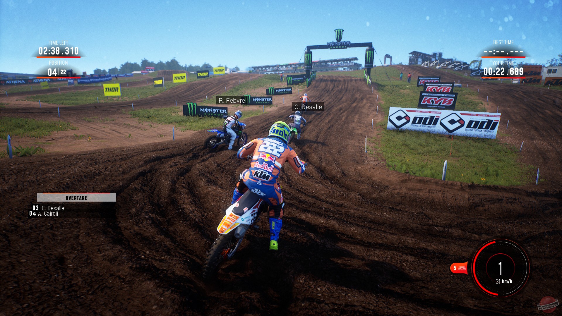 Скриншот из игры MXGP 2019 - The Official Motocross Videogame - 10