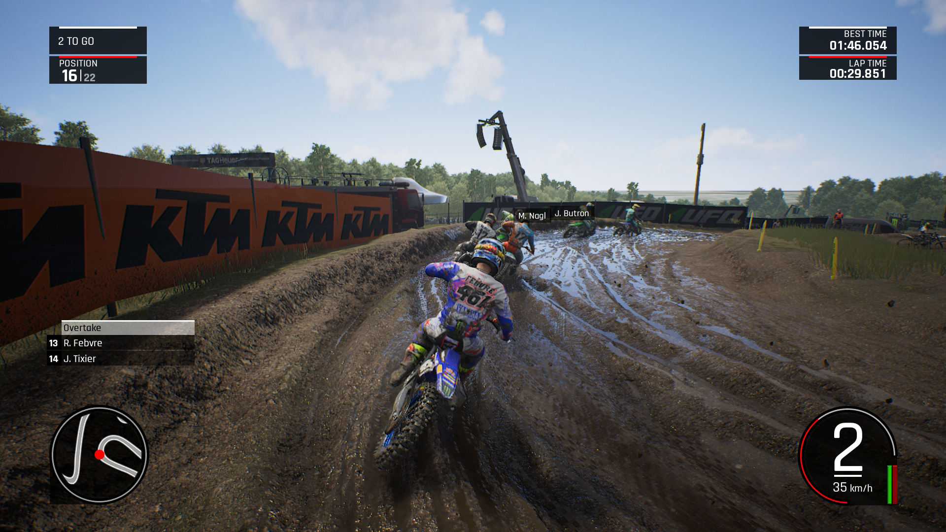 Скриншот из игры MXGP PRO - 1