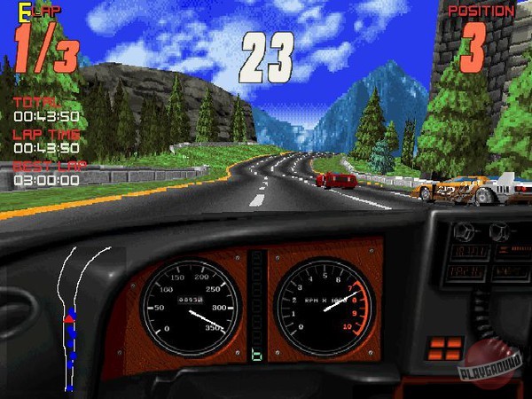 Скриншот из игры Screamer (1995) - 1