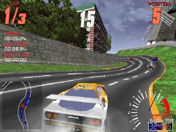 Скриншот из игры Screamer (1995) - 3