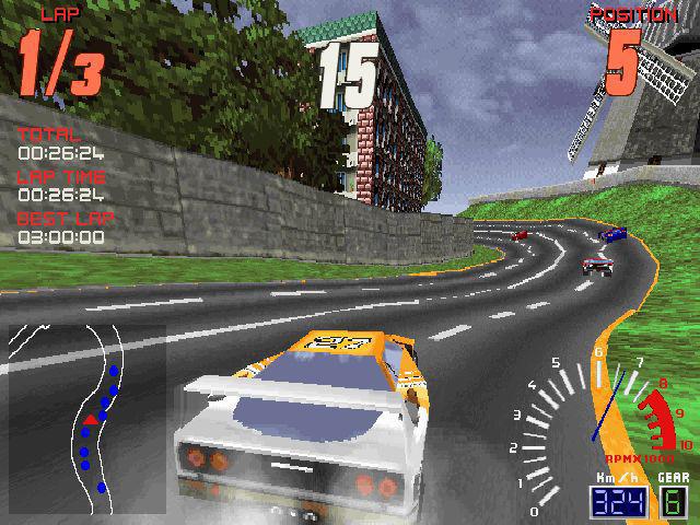 Скриншот из игры Screamer - 23
