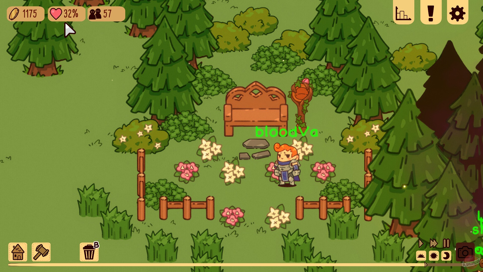 Скриншот из игры Glimvale: My Mini Overworld - 2