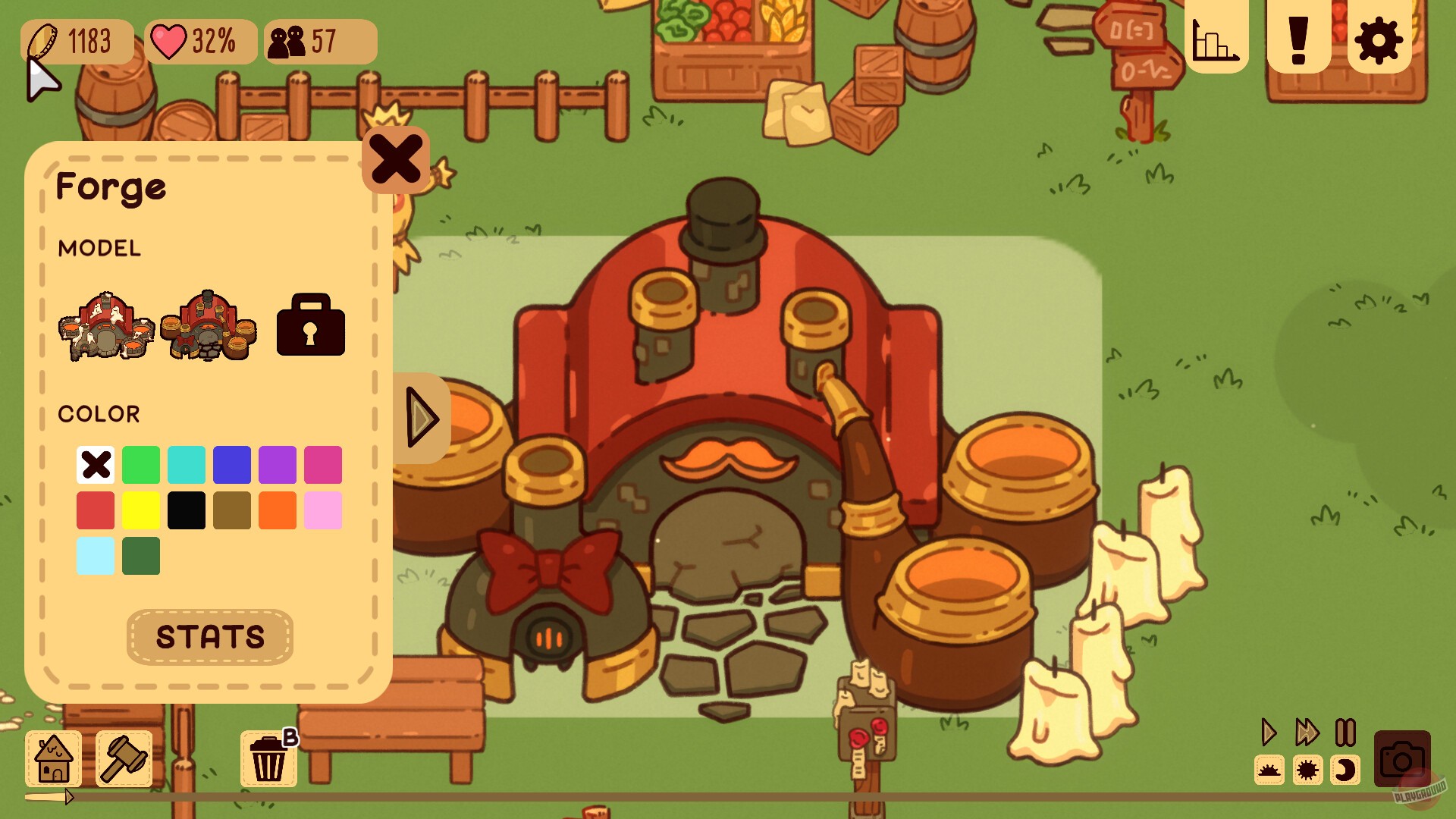 Скриншот из игры Glimvale: My Mini Overworld - 7