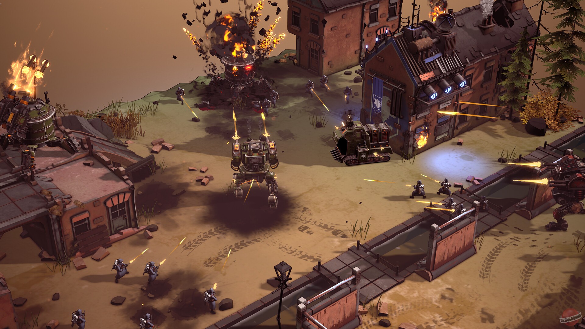 Скриншот из игры Grit & Valor: 1949 - 7