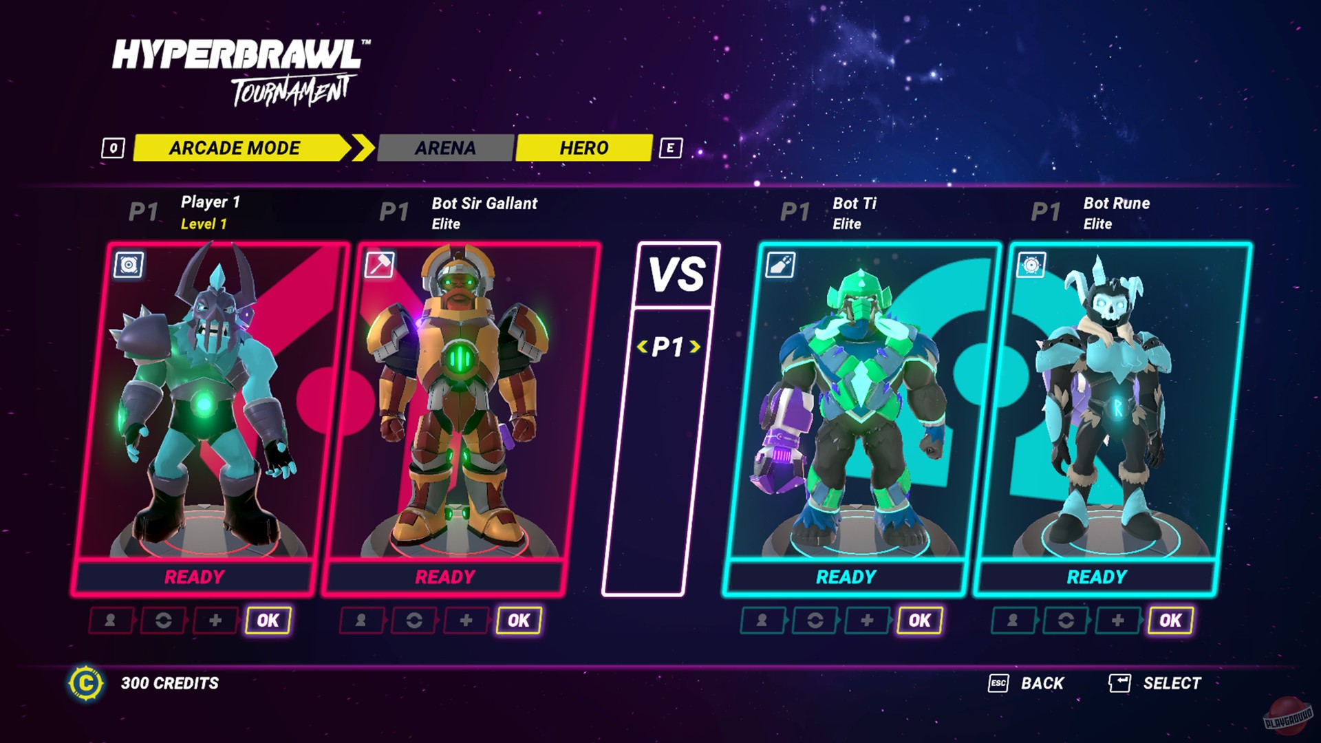 Скриншот из игры HyperBrawl Tournament - 50