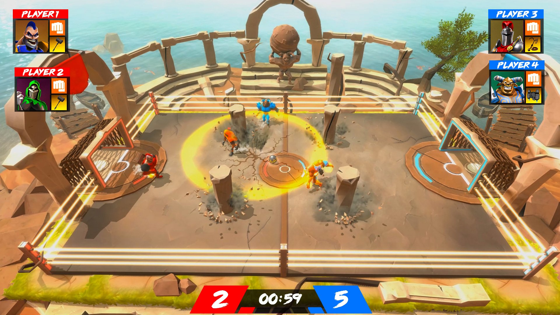 Скриншот из игры HyperBrawl Tournament - 4