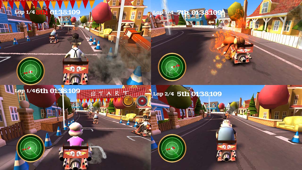 Скриншот из игры Coffin Dodgers - 83