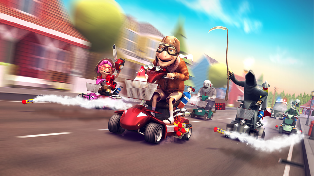 Скриншот из игры Coffin Dodgers - 2