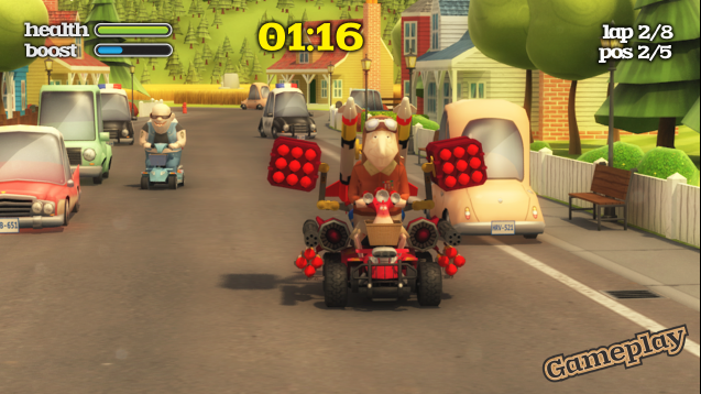 Скриншот из игры Coffin Dodgers - 9