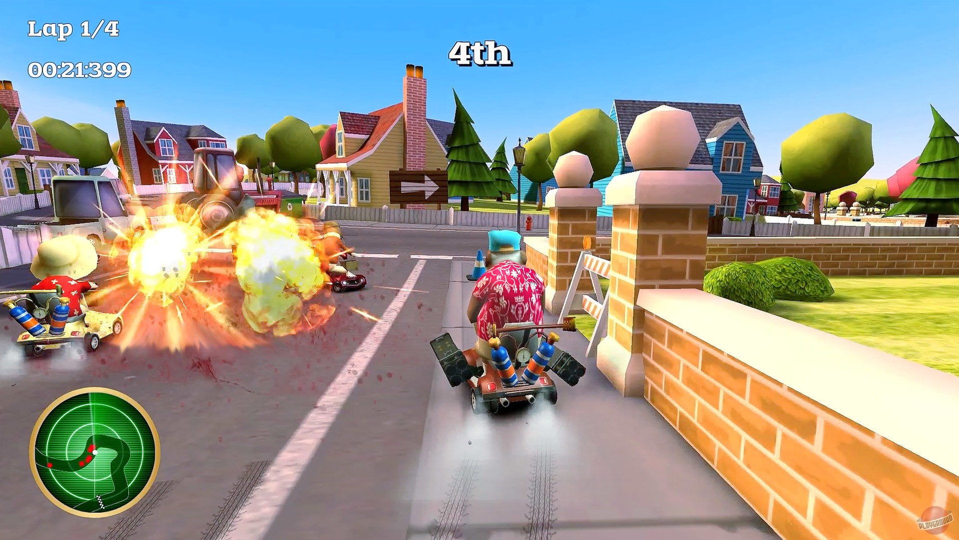 Скриншот из игры Coffin Dodgers - 22